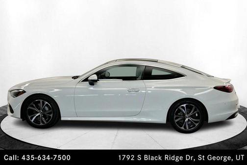 Polar White 2026 Mercedes-Benz CLE 300 4MATIC Coupe