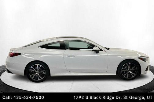 Polar White 2026 Mercedes-Benz CLE 300 4MATIC Coupe