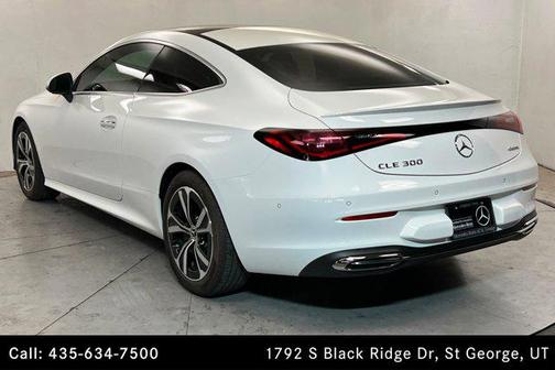Polar White 2026 Mercedes-Benz CLE 300 4MATIC Coupe