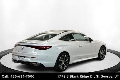 Polar White 2026 Mercedes-Benz CLE 300 4MATIC Coupe