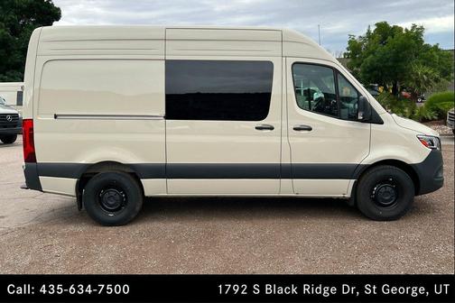 Pebble Grey 2025 Mercedes-Benz Sprinter 2500 High Roof