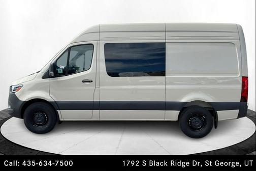 Pebble Grey 2025 Mercedes-Benz Sprinter 2500 High Roof