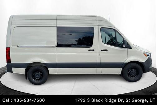 Pebble Grey 2025 Mercedes-Benz Sprinter 2500 High Roof