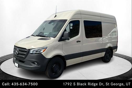 Pebble Grey 2025 Mercedes-Benz Sprinter 2500 High Roof