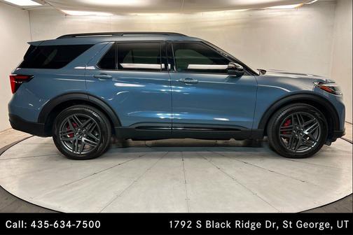 Vapor Blue Metallic 2025 Ford Explorer ST