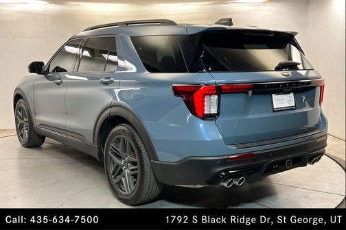 Vapor Blue Metallic 2025 Ford Explorer ST