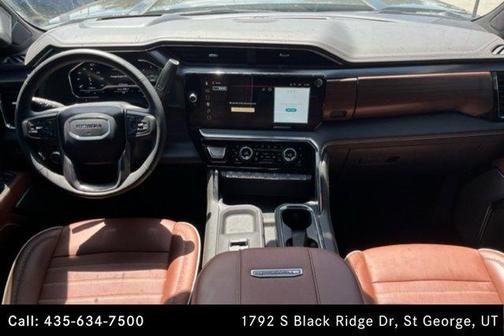 Onyx Black 2025 GMC Sierra 3500 Denali
