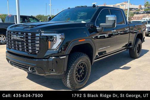 Onyx Black 2025 GMC Sierra 3500 Denali