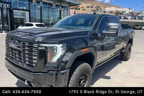 Onyx Black 2025 GMC Sierra 3500 Denali