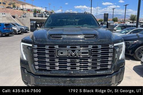 Onyx Black 2025 GMC Sierra 3500 Denali
