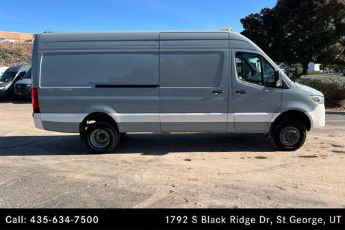 Silver Grey 2025 Mercedes-Benz Sprinter 3500XD High Roof