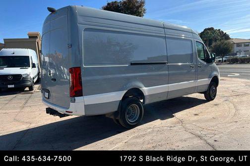Silver Grey 2025 Mercedes-Benz Sprinter 3500XD High Roof
