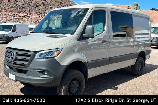 Stone Grey 2025 Mercedes-Benz Sprinter 2500 Standard Roof