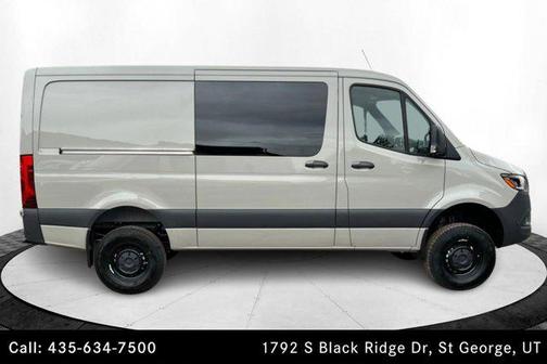 Stone Grey 2025 Mercedes-Benz Sprinter 2500 Standard Roof
