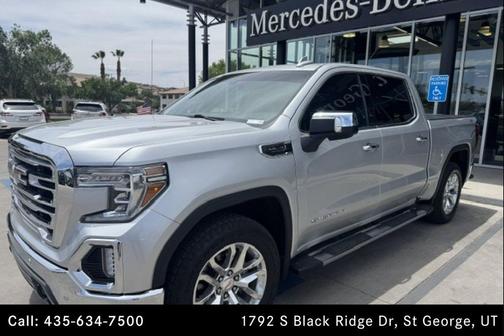 Quicksilver Metallic 2021 GMC Sierra 1500 SLT