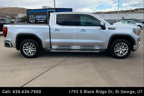 Quicksilver Metallic 2021 GMC Sierra 1500 SLT