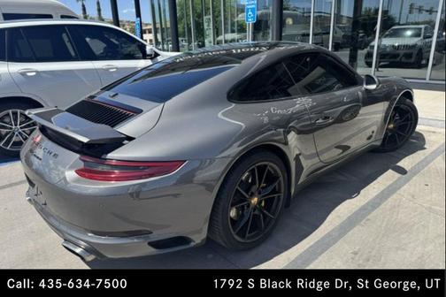 Agate Grey Metallic 2018 Porsche 911 Carrera T