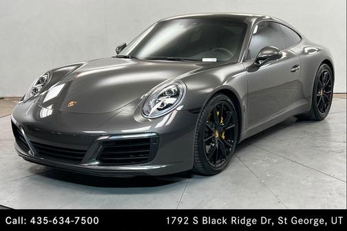 Agate Grey Metallic 2018 Porsche 911 Carrera T