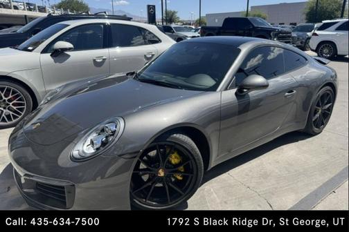 Agate Grey Metallic 2018 Porsche 911 Carrera T
