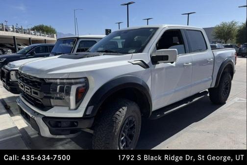 Oxford White 2025 Ford F-150 Raptor