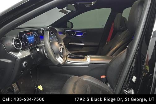 Black 2023 Mercedes-Benz AMG C 43 4MATIC