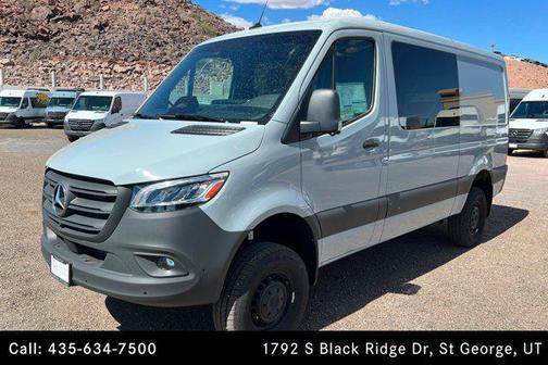 Silver Grey 2025 Mercedes-Benz Sprinter 2500 Standard Roof