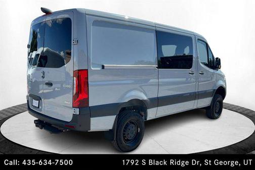 Silver Grey 2025 Mercedes-Benz Sprinter 2500 Standard Roof