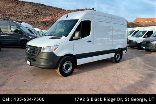 Arctic White 2026 Mercedes-Benz Sprinter 2500 Standard Roof