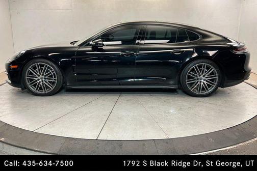 Black 2017 Porsche Panamera 4