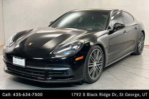 Black 2017 Porsche Panamera 4