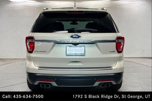 Platinum Dune Metallic Tri-Coat 2018 Ford Explorer Platinum