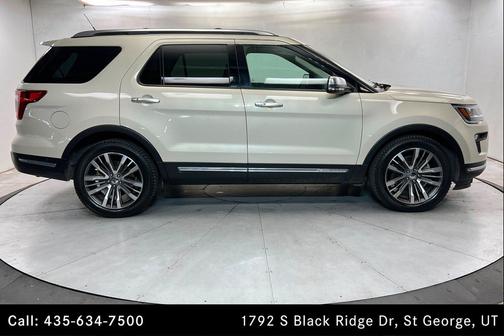 Platinum Dune Metallic Tri-Coat 2018 Ford Explorer Platinum