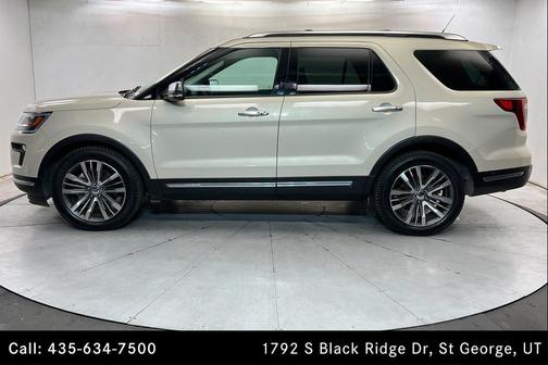 Platinum Dune Metallic Tri-Coat 2018 Ford Explorer Platinum