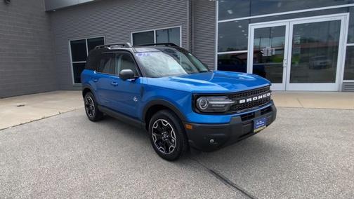 VELOCITY BLUE METALLIC 2025 Ford Bronco Sport OUTER BANKS