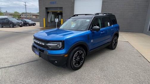 VELOCITY BLUE METALLIC 2025 Ford Bronco Sport OUTER BANKS