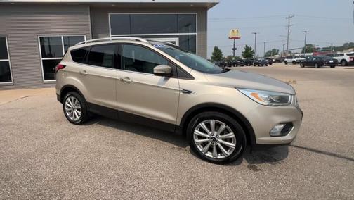 WHITE GOLD METALLIC 2017 Ford Escape TITANIUM
