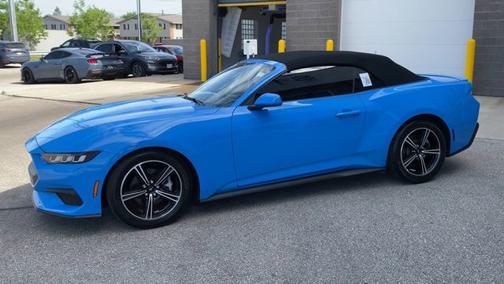 GRABBER BLUE METALLIC 2024 Ford Mustang ECOBOOST