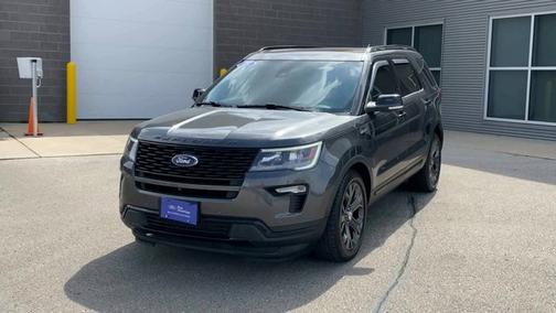 MAGNETIC METALLIC 2018 Ford Explorer SPORT
