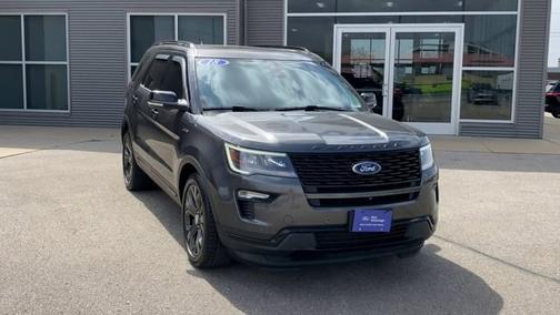 MAGNETIC METALLIC 2018 Ford Explorer SPORT