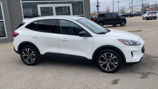 STAR WHITE METALLIC TRI-COA 2021 Ford Escape SE