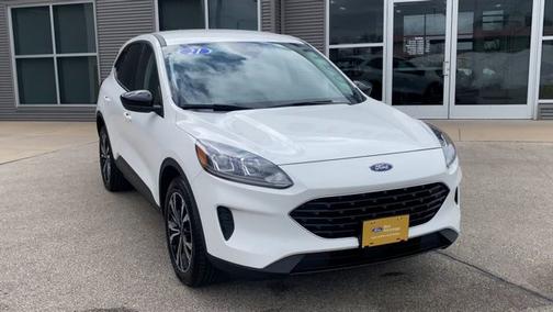 STAR WHITE METALLIC TRI-COA 2021 Ford Escape SE