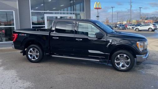 AGATE BLACK METALLIC 2022 Ford F-150 XLT