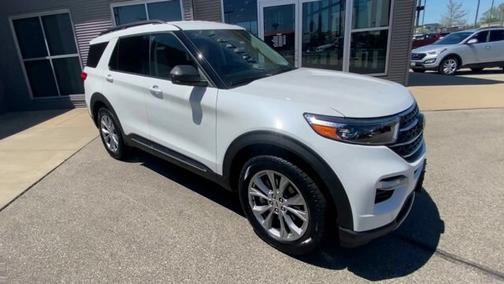 STAR WHITE MET TRI-COAT 2023 Ford Explorer XLT