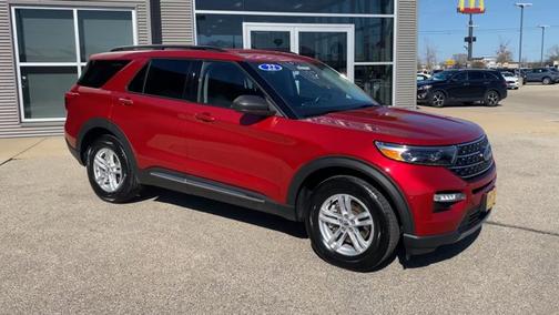RAPID RED MET TINTED CC 2022 Ford Explorer XLT