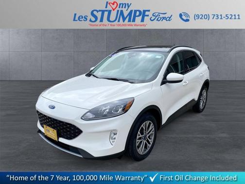STAR WHITE METALLIC TRI-COA 2022 Ford Escape SEL
