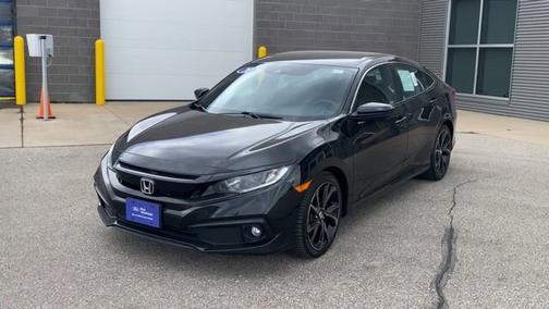 Black 2020 Honda Civic SPORT