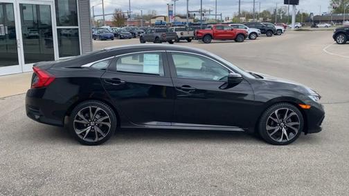 Black 2020 Honda Civic SPORT