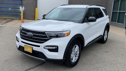 OXFORD WHITE 2024 Ford Explorer XLT