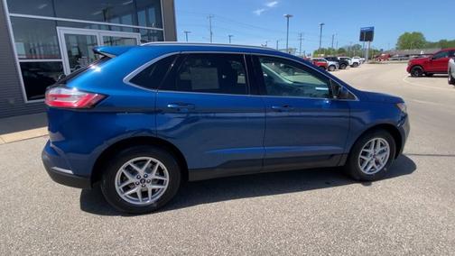 ATLAS BLUE 2021 Ford Edge SEL