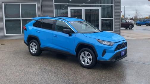Blue 2020 Toyota RAV4 LE